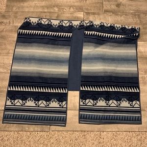 Woolrich Reversible Aztec Shawl Wrap